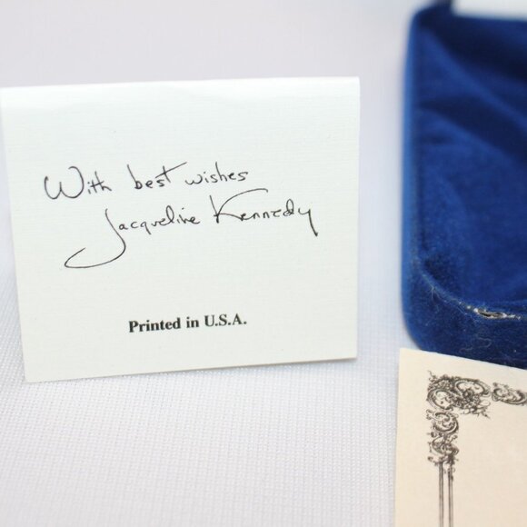 Camrose & Kross Jacqueline Kennedy JBK Hinged Bangle NIB CZ Crystal 8" - Picture 5 of 11